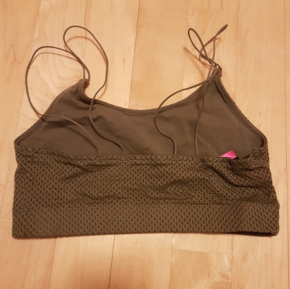 ❄2 for 20❄ Mesh Khaki Bra Top by La Senza - Picture 3 of 3